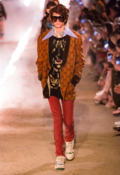 gucci fashion show 2019 men& 39|gucci latest fashion collection.